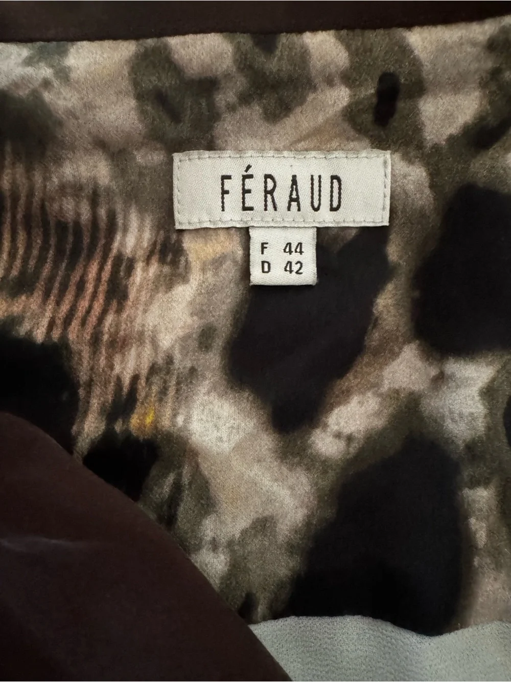 Louis Féraud 100% Silk Leopard Print Jumpsuit - Picture 15 of 15